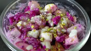 Mixed Dragon Fruit Salad | Refreshing Summer Recipe 🥭🍉