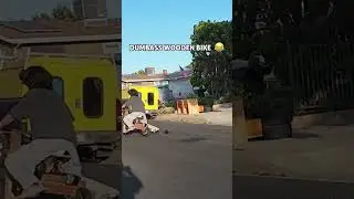 IDIOT LOSES HIS SHOES😂😂 #dirtbike #bikelife #minibike #woodworking #electricbike #funny #viral