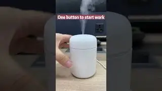 Mini USB 300ml H2O Air Humidifier Portable With Cool Mist For Bedroom Home Car Plants