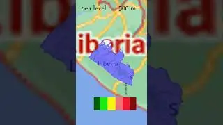 Pain scale meme | Liberia sea level rise map #shorts #cliamtechange #painscalememe