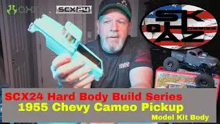 SCX24 Hard Body Build - Teal 1955 Chevy Truck Build - Build Walkthrough - S02E084