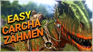 So zähmst du schnell und einfach einen Carcharodontosaurus | ARK Zähmen | ARK Survival Evolved