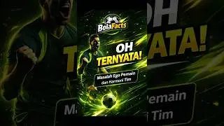 Masalah Ego Pemain dan Harmoni Tim #bolafacts #footballshorts #sepakbola #faktabola #shorts