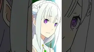 emila 😍 #emilia #rezero #animegirl #anime