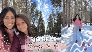 Big Bear Vlog - Things To Do (Kid Friendly)