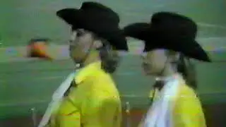 NHS Mustang Marching Band - NESBA Finals 1987 (Stands View)