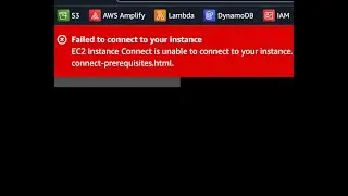 AWS EC2 instance problem (EC2 Instance Connect is unable to connect to your instance)