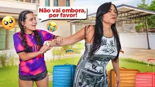 IRRITEI A MINHA MÃE ATÉ ELA SAIR DE CASA - JULIANA BALTAR