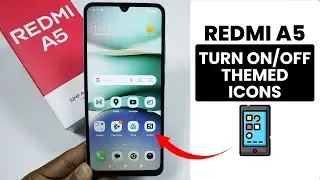 How to Turn ON/OFF Themed Icon in Redmi A5 - Change Icon
