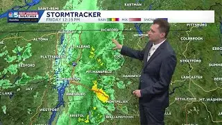 Showery weather continues into the weekend, staying chilly (10-24-25)