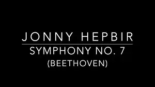 Symphony No.7 | Beethoven - Theme Arranged for Gypsy Jazz Guitar | Jonny Hepbir | Kent U.K.