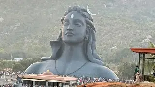 Adiyogi Light Show | A Divine Visual Experience at Chikkaballapur 🔱✨ |  must watch #adiyogi 