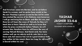 Yashar-Jasher Chapter 23 📖