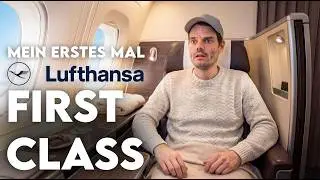 Mein erster First Class Flug! Lufthansa First Class nach Indien!🤯✈️
