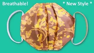 Summer Fabric Face Mask Sewing Tutorial | Easy Breathable | How to Make Face Mask Cloth | No Pattern
