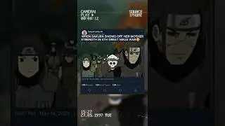 WHEN SAKURA SHOWS OFF HER MOTHER STRENGTH IN 4TH GREAT NINJA WAR🤩