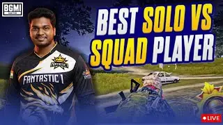 BEST SOLO VS SQUAD PLAYER 🔥😎 MR BUJI IS LIVE 😈