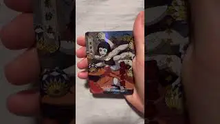 Opening demon slayer cards pack 20-20 #shorts #shortvideo #demonslayer #demonslayercards #cards
