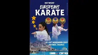 13TH WUKF EUROPEANS KARATE CHAMPIONSHIPS ANTIBES - FRANCE 2023