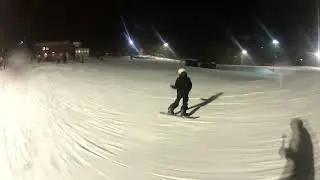 Willgott backside air K&auml;llviksbacken #snowboarding #snowboard #volcom #burton #nitro #falun #winter