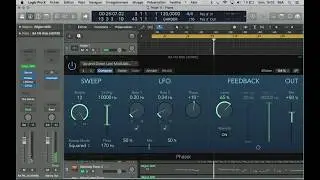 logic pro x PHASER plugin test and review