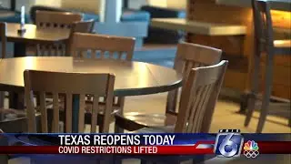 Texas reopens at 100%, statewide mask mandate lifted