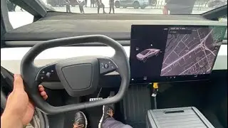 Tesla Cybertruck Final Interior Design