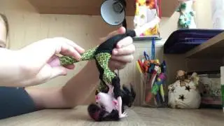 Как сделать переворот вперед(гимнастика на куклах)