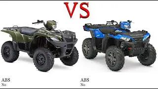 Suzuki KingQuad 750 vs Polaris Sportsman 850 Test specification comparison