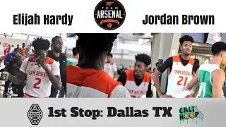 Jordan Brown & Elijah Hardy KILLIN!!! Dallas Adidas Gauntlet: Team Arsenal Highlights