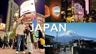 Japan Travel Guide Ep 1 | Flights | Tokyo Arrival | Shibuya Crossing and more
