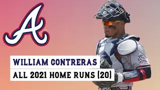 William Contreras (#24) All 20 Home Runs of the 2022 MLB Season
