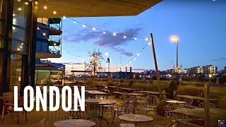 Peaceful London Sunset Walk 4K HDR | London HIDDEN GEMS MI6 Building, Vauxhall Bridge, Southbank