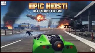 ​🚁 GTA 5: Secret FBI Base Mission & Epic Helicopter Steal! 🚁