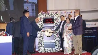 Highlights of the Listing Ceremony of Netweb Technologies India Limited on 27th July, 2023
