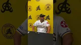 Declaraciones de Luis Urueta Manager de las Aguilas luego de Victoria ante Gigantes del Cibao 