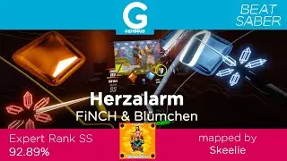 Herzalarm - FiNCH & Blümchen | Beat Saber [Expert Rank SS 92.89%]