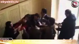 STUDENT BEATEN AT BAKU STATE UNIVERSITY MAKES A COMPLAINT