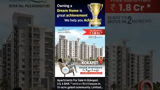 Sriram River View Kokapet 3 4 BHK Premium Apartments Narsingi Neopolis Hyderabad Gated Community
