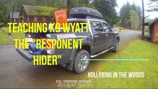 K9 Search and Rescue Respondent Hider training #k9sar #searchandrescue