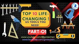Top 10 Life-Changing US Tools You Need! Part-O1 #lifehack #tools #grstechen
