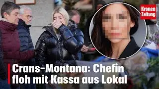 Crans-Montana: Chefin floh mit Kassa aus Lokal | krone.tv NEWS