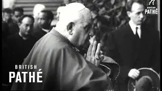 Pope Visits The Vatican Grottos (1959)