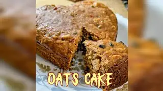 Easy & Healthy Oats Fruit Cake Recipe || No Maida || No Oven || Healthy Recipe || Fruit Cake 
