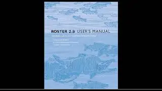 Program ROSTER Lesson Four: Fitting ROSTER and Model Selection