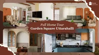 Inside a Luxury 3BHK in Bangalore | Malnad vs. European Interior Design Tour | Puran Interiors