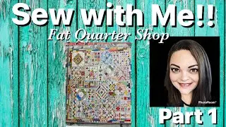 Sew with me! Long Time Gone by Jen Kingwell - Part 1 - Bow Tie Blocks 