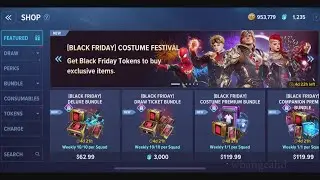 How to Use Black Friday Tickets to Summon | Marvel Future Revolution