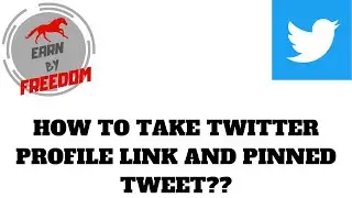 How To Take Twitter Profile Link And Pinned Tweet?