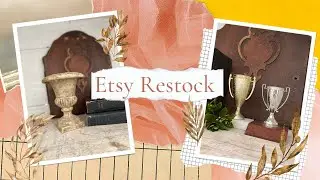 Etsy Shop Restock & Haul